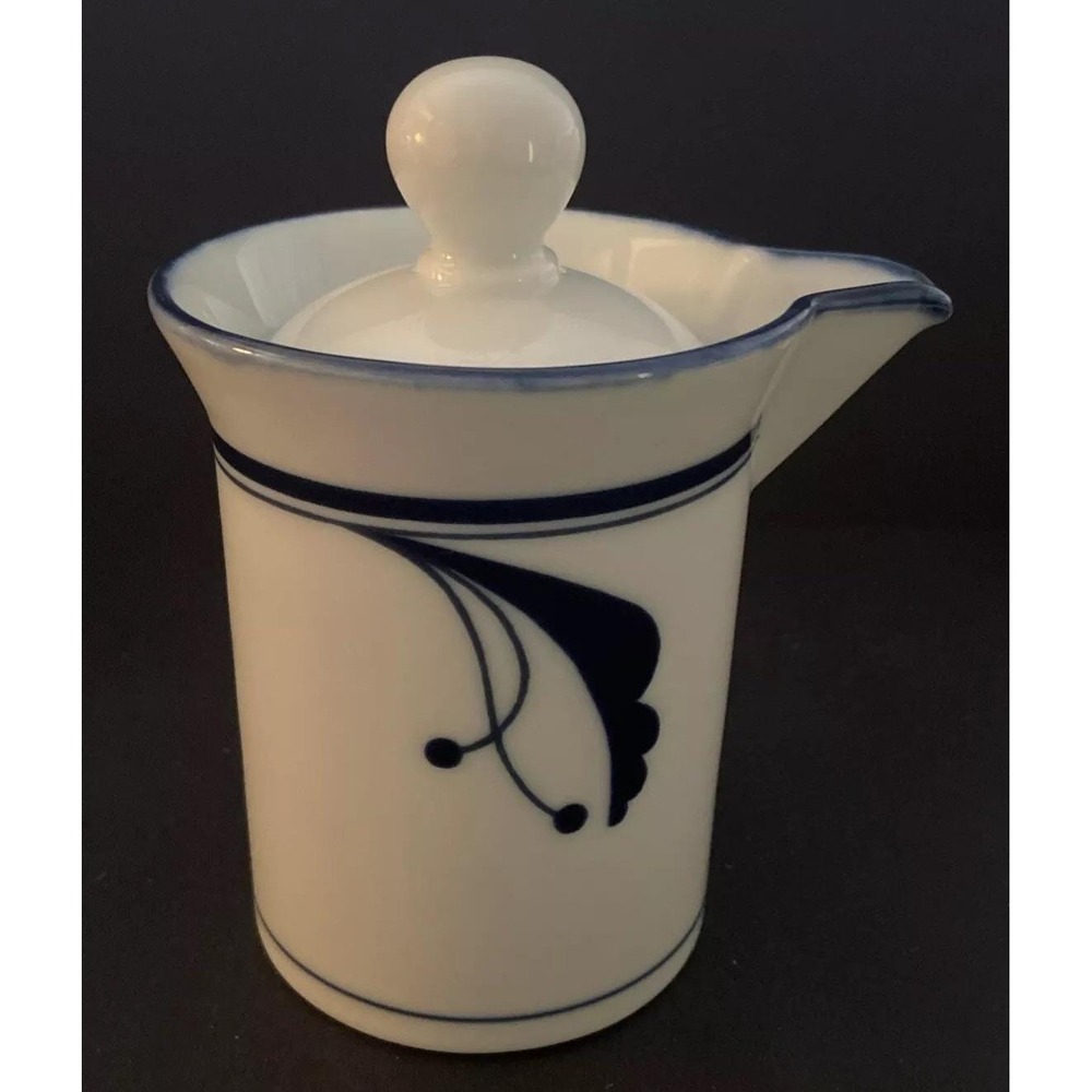 Dansk Flora Bayberry Blue Creamer Japan EUC